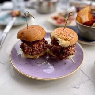 Fried Chicken Sliders