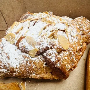 Almond croissant
