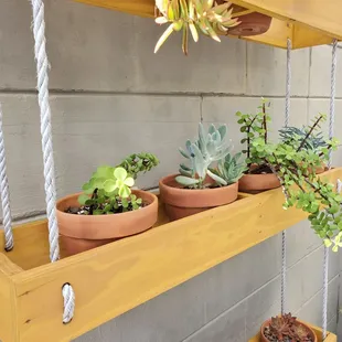 Seating outside