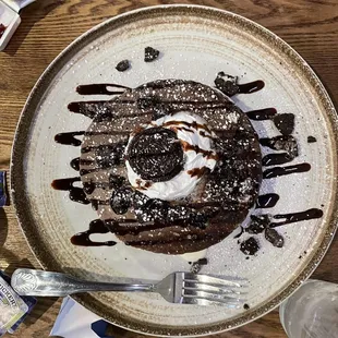 Oreo pancakes