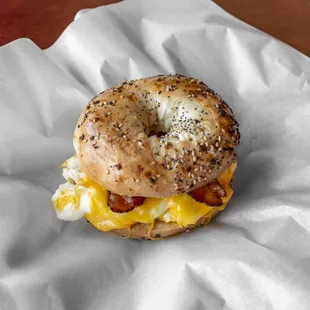 Bagel sandwich