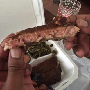 Right out the box, looks like it was cut with a spoon