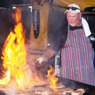 Steak dinner Showmens club Riverview