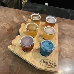 a selection of beers