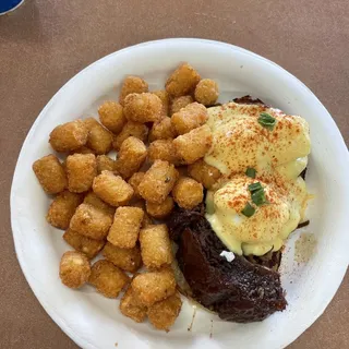 3. Korean Braised Short Rib Eggs Benny