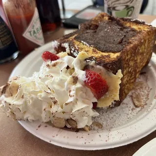 N. Stuffed Nutella Cheesecake French Toast