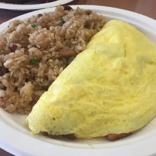 8. Portuguese Sausage and Spam Omelet