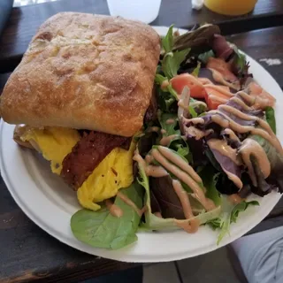 12. Corned Beef Breakfast Sandwich