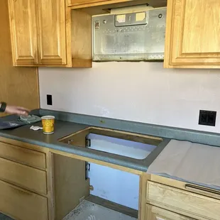 Before appliances installation
