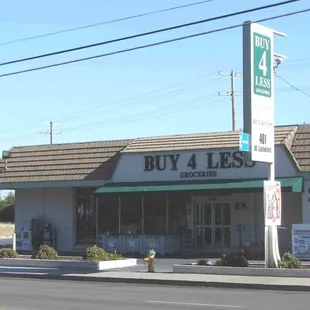 the front of a store