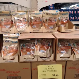 They always have something yummy and affordable for the pup.