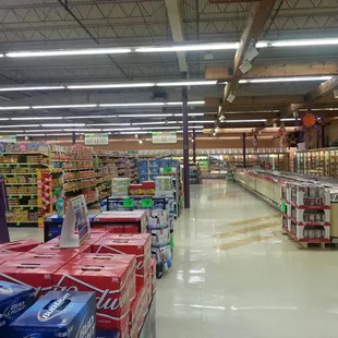 a grocery store with a variety of products