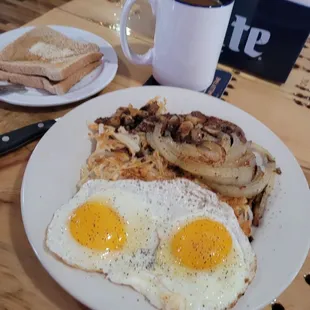 a plate of food