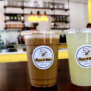 Vietnamese Coffee and Fresh Lemonade