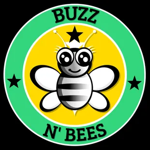  bee with a star on its head