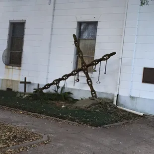 An homage to all the freed slaves who got their freedom. Located in the Tremé neighborhood.
