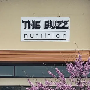 the front of the building