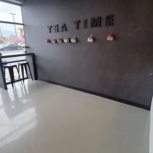 the interior of a restaurant