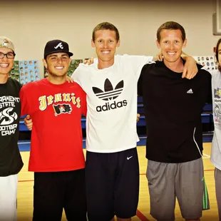 SUMMER CAMP | One of the strengths of the camp is the Coaching Staff. Great with the kids and at one time, campers themselves.