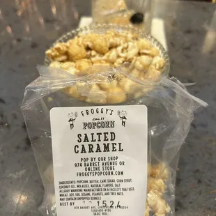 The best caramel corn.