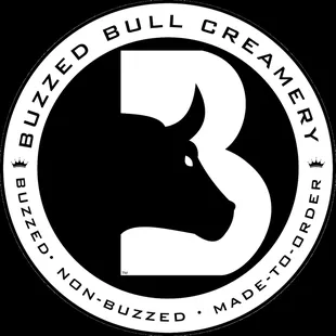 a black and white logo