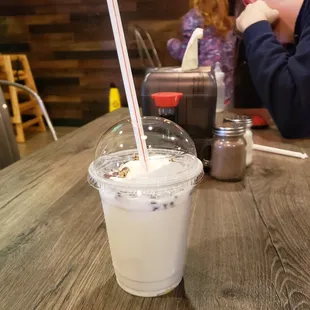 Honey Bourbon Pecan Milkshake