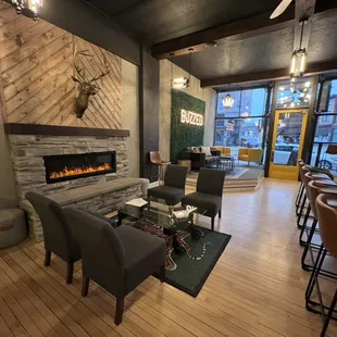 Bar area
