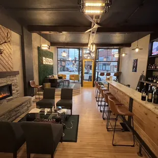 Bar area