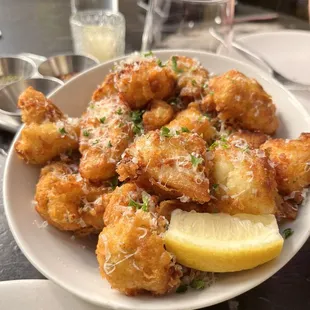 Fried cauliflower