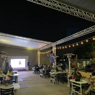 a large outdoor event