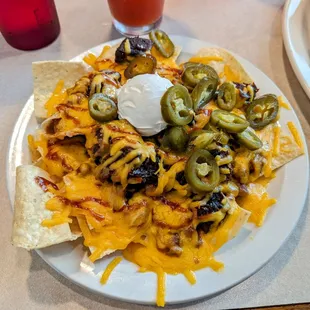Brisket nachos