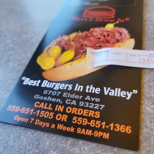 a sign for a restaurant