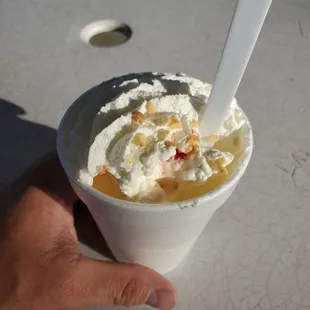 Butterscotch Boston Shake