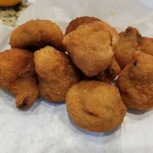 Fried mushrooms