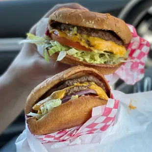 Double Bacon Cheeseburgers