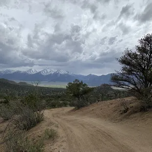 Atv return to parking lot trail