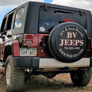 This beautiful 4 door Sahara conquered Hancock Pass.