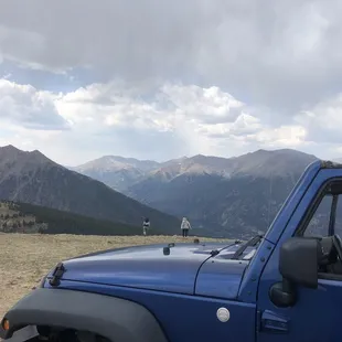 Above it all in a BV Jeeps four door wrangler. Fit our family of teenagers and one adult really comfortably.