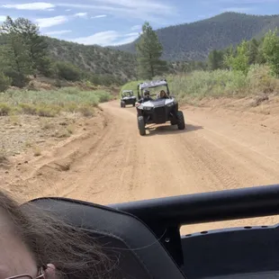 A wonderful family fun day. The kids are eating our dust!