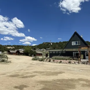 Main building (office, store, main bathhouse, community room, laundry).