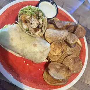 Spicy Chicken Wrap