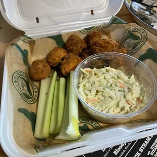 Blackened boneless wings