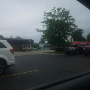 She's right on the corner of Cushing and 9 Mile across the street from TCF Bank