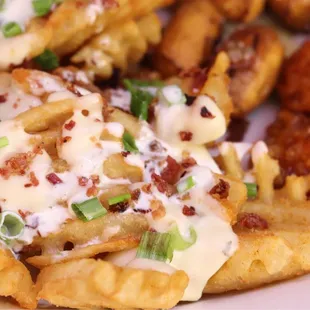 Loaded cheese fries