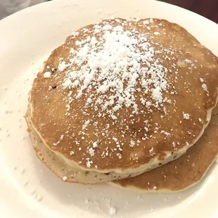 The star of the show, these simple delicious pancakes! Well made and very good texture.