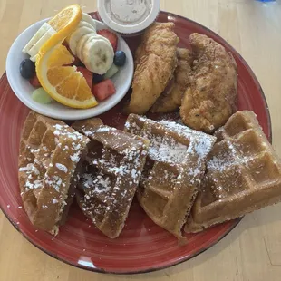Chicken and Waffles