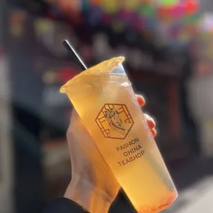 B5. Rose litchi Fruit Tea - Lrg $6.25