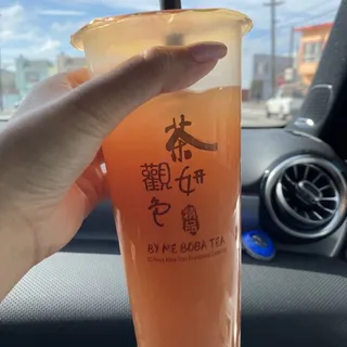 D7. Rose Lychee Latte