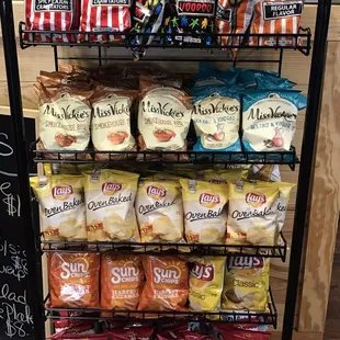 We carry a large chip selection!