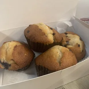 Blueberry muffins. Bulk orders available.